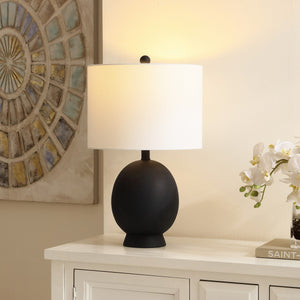 Safavieh Muse 20.5 Inch Table Lamp XII23 Black Resin TBL4487A