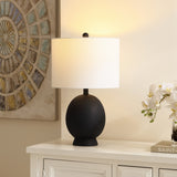 Safavieh Muse 20.5 Inch Table Lamp XII23 Black Resin TBL4487A