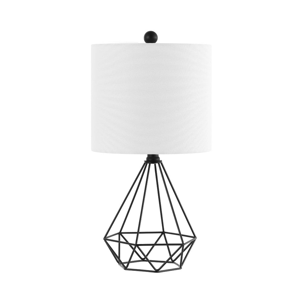 Safavieh PORZANA, 18.25-Inch Black Iron Table Lamp – Modern Minimalist Design for Stylish Home Lighting Solutions TBL4489A