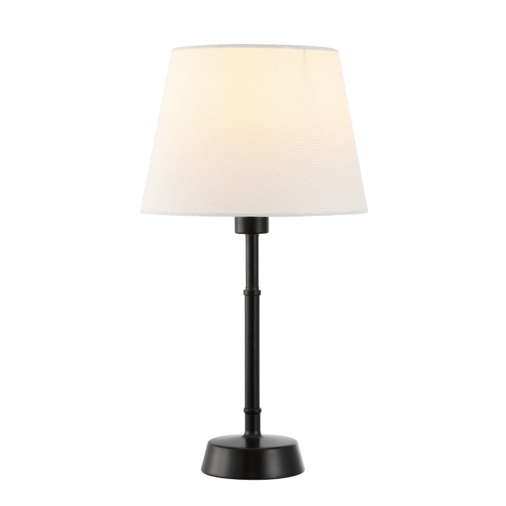 Safavieh NYSA, 20.75" Black Iron Table Lamp - Stylish, Modern Design for Home, Office, and Bedroom Decor TBL4491A
