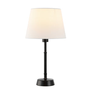 Safavieh NYSA, 20.75" Black Iron Table Lamp - Stylish, Modern Design for Home, Office, and Bedroom Decor TBL4491A