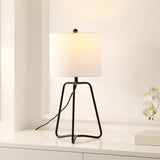 Safavieh Weyn 20.25 Inch Table Lamp XII23 Black Iron TBL4498A