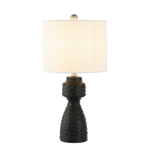Safavieh THEORY, 22-Inch Black Ceramic Table Lamp - Modern Minimalism Meets Classic Warmth for Any Space TBL4511A
