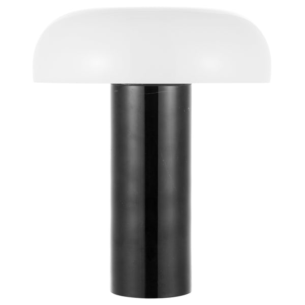 Safavieh Reiss, 15 Inch, Black, Glass/Marble Table Lamp XII23 Black Marble TBL4526A