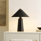 Safavieh Syuna 17 Inch Table Lamp XII23 Black / Gold Metal TBL4531A