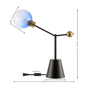 Safavieh Libra 24 Inch Table Lamp XII23 Multi Iron TBL4534A