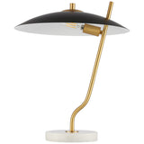 Safavieh Studio 16 Inch Table Lamp XII23 Black/ Brass Metal TBL4538A