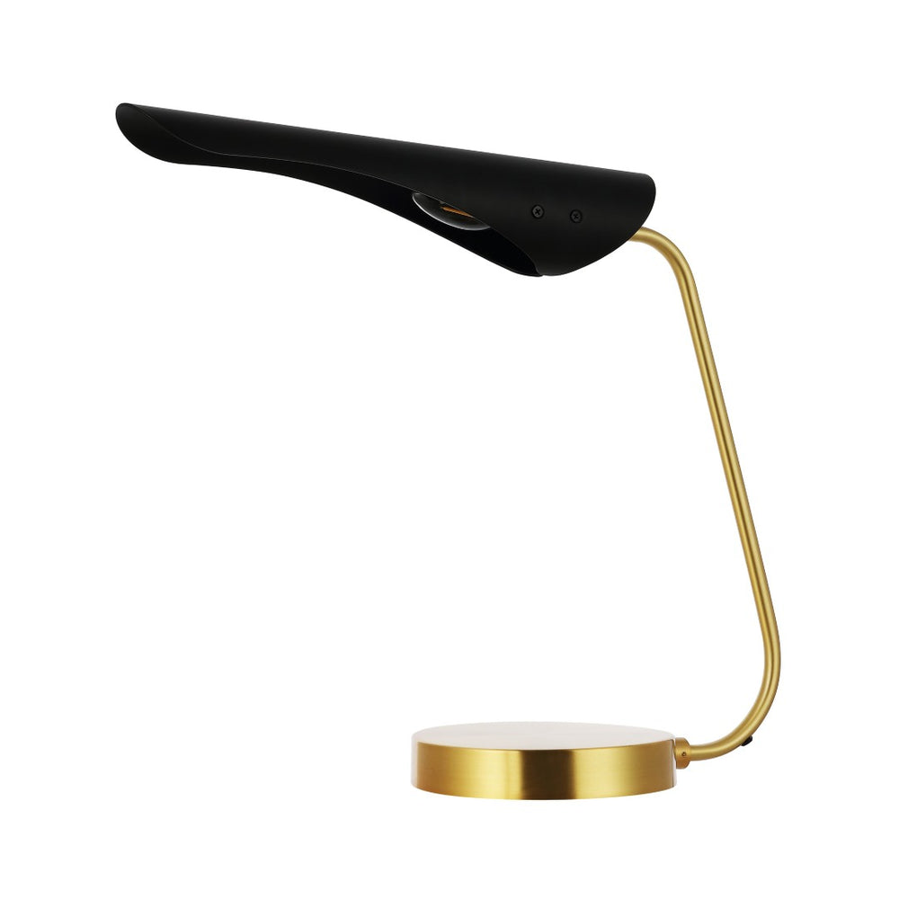 Safavieh FYNN, 16.5" Modern Iron Table Lamp with Black & Brass Finish - Elegant Illumination for Any Room TBL4541A
