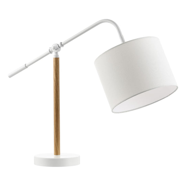 Safavieh Loryn, 18 Inch, White/Brown, Metal Table Lamp Brown/White TBL4543A