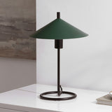 Safavieh Khlo, 17 Inch, Green/Black, Metal Table Lamp TBL4547B Green/Black