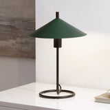 Safavieh Khlo, 17 Inch, Green/Black, Metal Table Lamp TBL4547B Green/Black