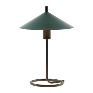 Safavieh Khlo, 17 Inch, Green/Black, Metal Table Lamp TBL4547B Green/Black