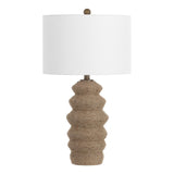 Paola, 26 Inch, Natural, Rope Table Lamp