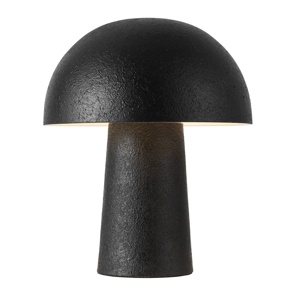 Safavieh KIEZA, 12-Inch Minimalist Black Metal Table Lamp for Modern Decor, Ideal for Bedside or Desk Use TBL4550A