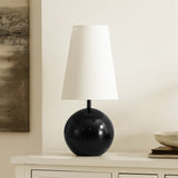 Safavieh Jo , 20 Inch, Black, Resin Table Lamp Black 9 x 9 x 20