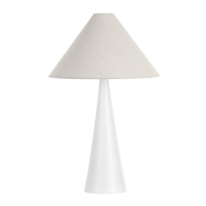 Safavieh Kimora, 26.5 Inch, White / Oatmeal, Resin Table Lamp TBL4558A