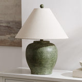 Safavieh Dylan, 22 Inch, Antique Green, Resin Table Lamp TBL4560A Anqitue Green