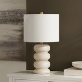 Safavieh Coco, 22 Inch, Cream, Ceramic Table Lamp TBL4561A