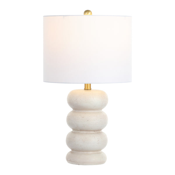 Safavieh Coco, 22 Inch, Cream, Ceramic Table Lamp TBL4561A