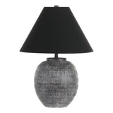 Safavieh Naomi, 22 Inch, Grey/Black, Ceramic Table Lamp TBL4562A