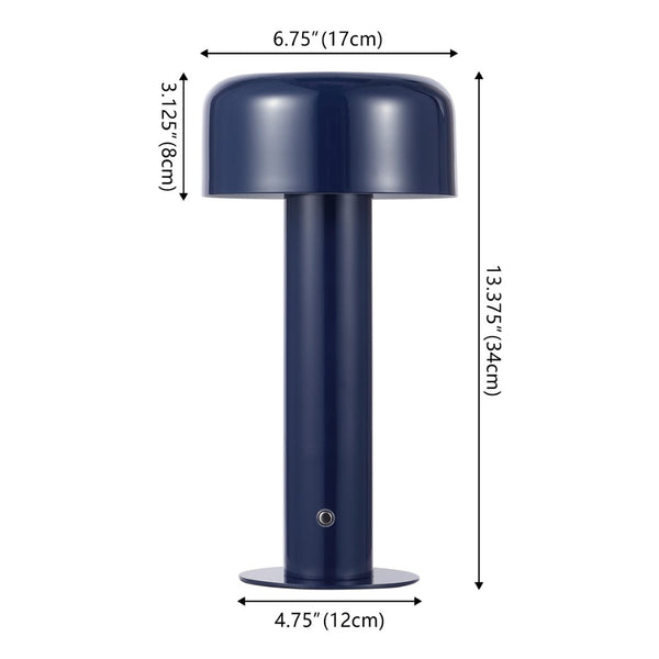 Safavieh BONNY, 13.375 INCH DARK BLUE TABLE LAMP - Stylish, Portable Lighting for Home or Office Décor TBL4568A