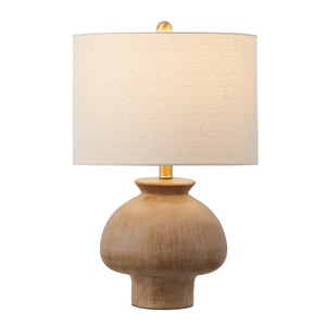 Safavieh Noam, 22.5 Inch, Light Brown, Ceramic Table Lamp TBL4578A Light Brown