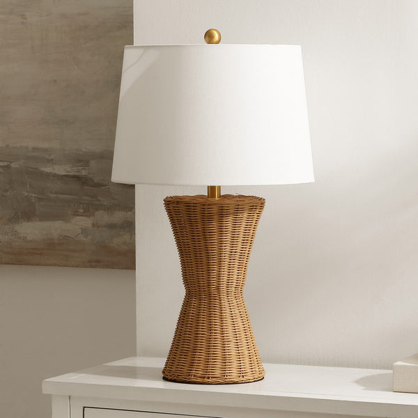 Safavieh Aitana, 26 Inch, Natural, Rattan Table Lamp Natural TBL4582A