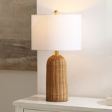 Safavieh Anto, 25.5 Inch, Natural, Rattan Table Lamp Natural TBL4584A