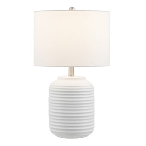 Safavieh Elio, 23.5 Inch, White, Ceramic Table Lamp TBL4586A White