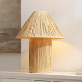 Safavieh Cassie, 20 Inch, Natural, Paper Rope Table Lamp Natural TBL4587A