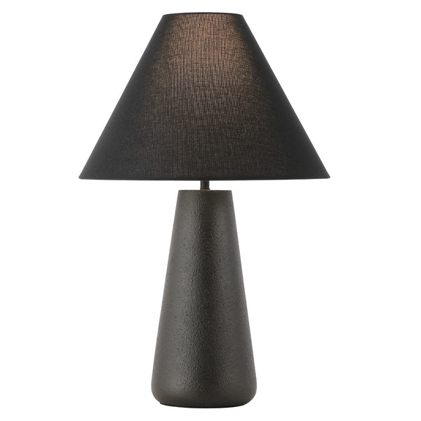 Safavieh Piper, 27 Inch, Black, Resin Table Lamp Black Shade  Tbl4594a