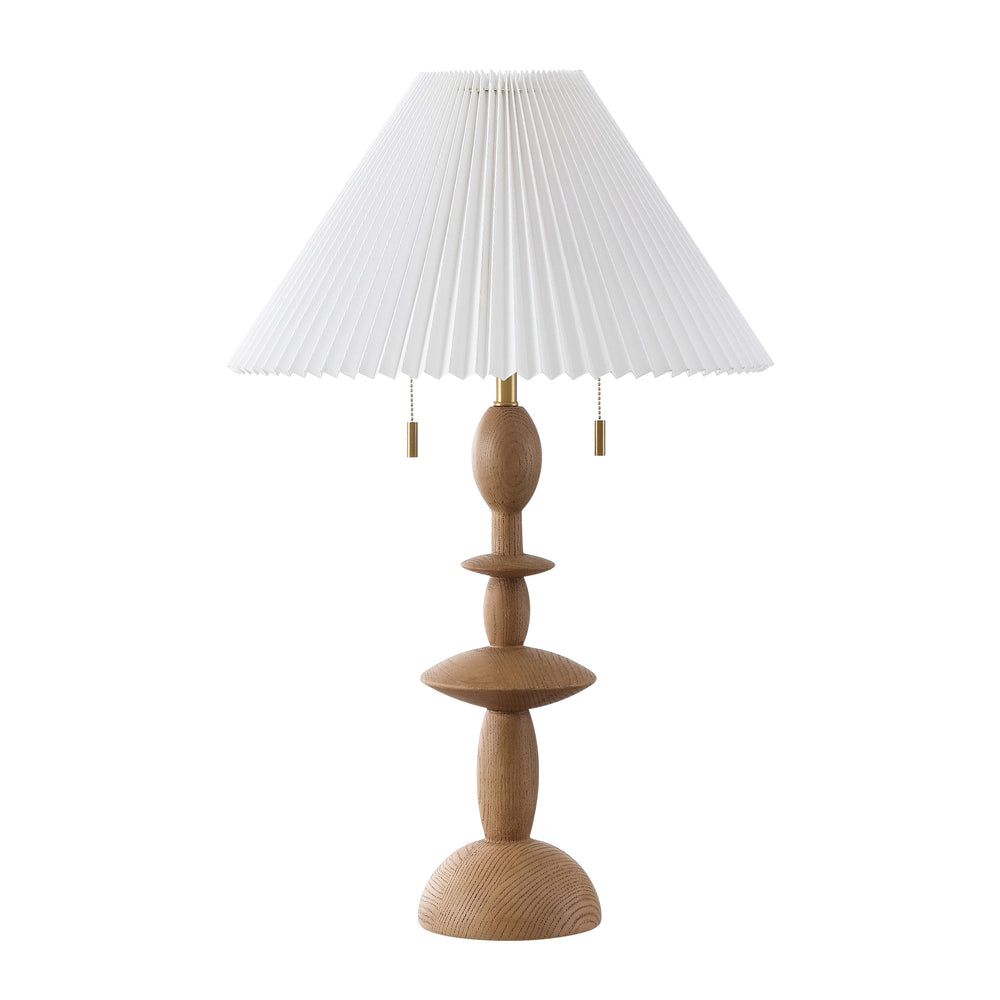 Safavieh Mensy, 28.5 Inch Natural Resin Table Lamp - Elegant Design For Warm Ambiance In Any Room Natural Resin Body ,Fabric Shade Tbl4595a