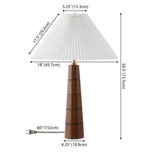 Safavieh Isla, 26.5-inch Natural Resin Table Lamp – Elegant Fabric Shade For Modern & Classic Home Décor Natural Resin Body ,Fabric Shade Tbl4596a