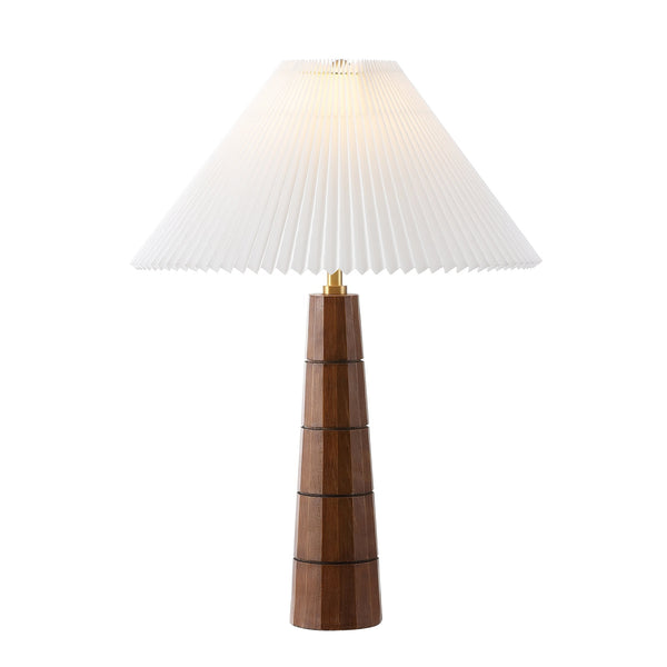 Safavieh Isla, 26.5-inch Natural Resin Table Lamp – Elegant Fabric Shade For Modern & Classic Home Décor Natural Resin Body ,Fabric Shade Tbl4596a