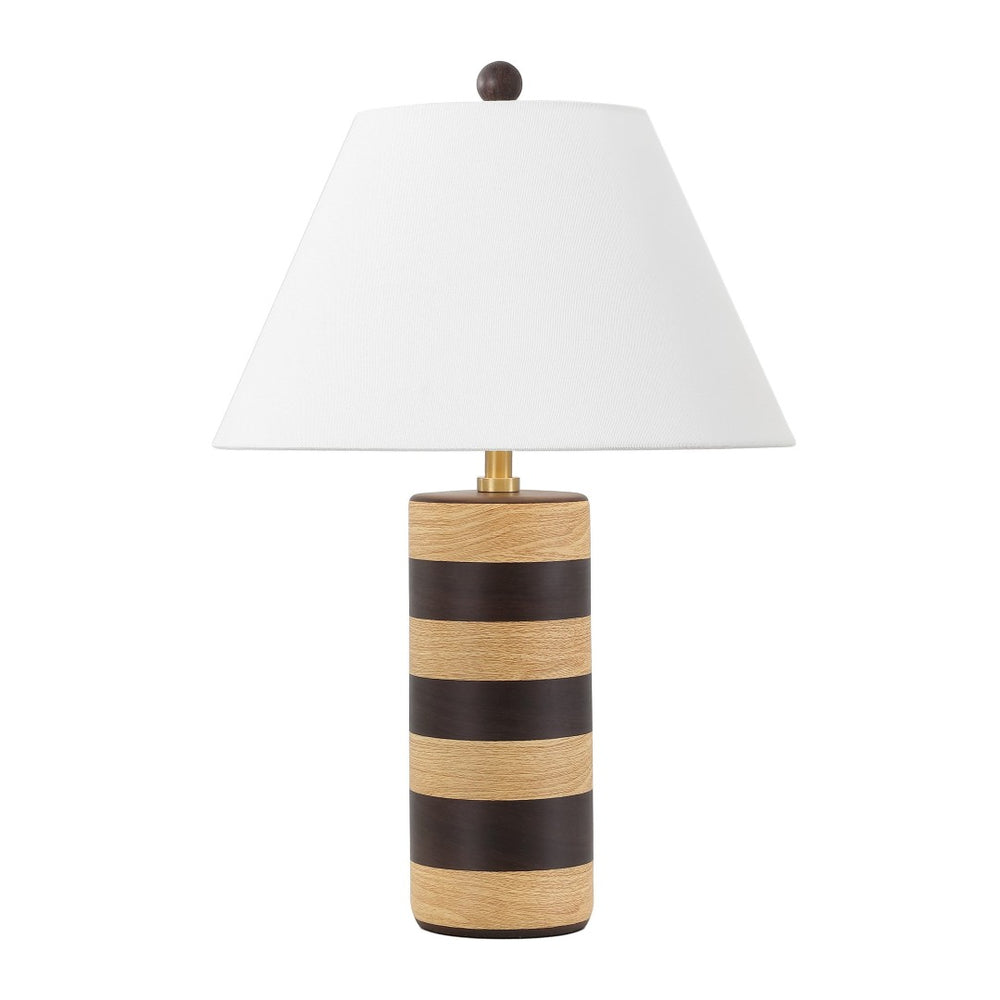 Safavieh SHEA, 24 Inch Light & Dark Brown Resin Table Lamp - Stylish Accent for Living Room & Bedroom Decor TBL4603A