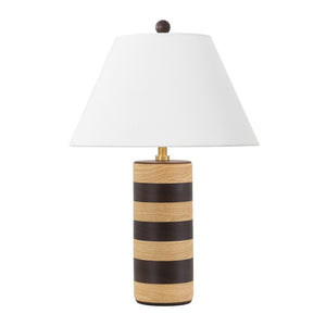 Safavieh SHEA, 24 Inch Light & Dark Brown Resin Table Lamp - Stylish Accent for Living Room & Bedroom Decor TBL4603A