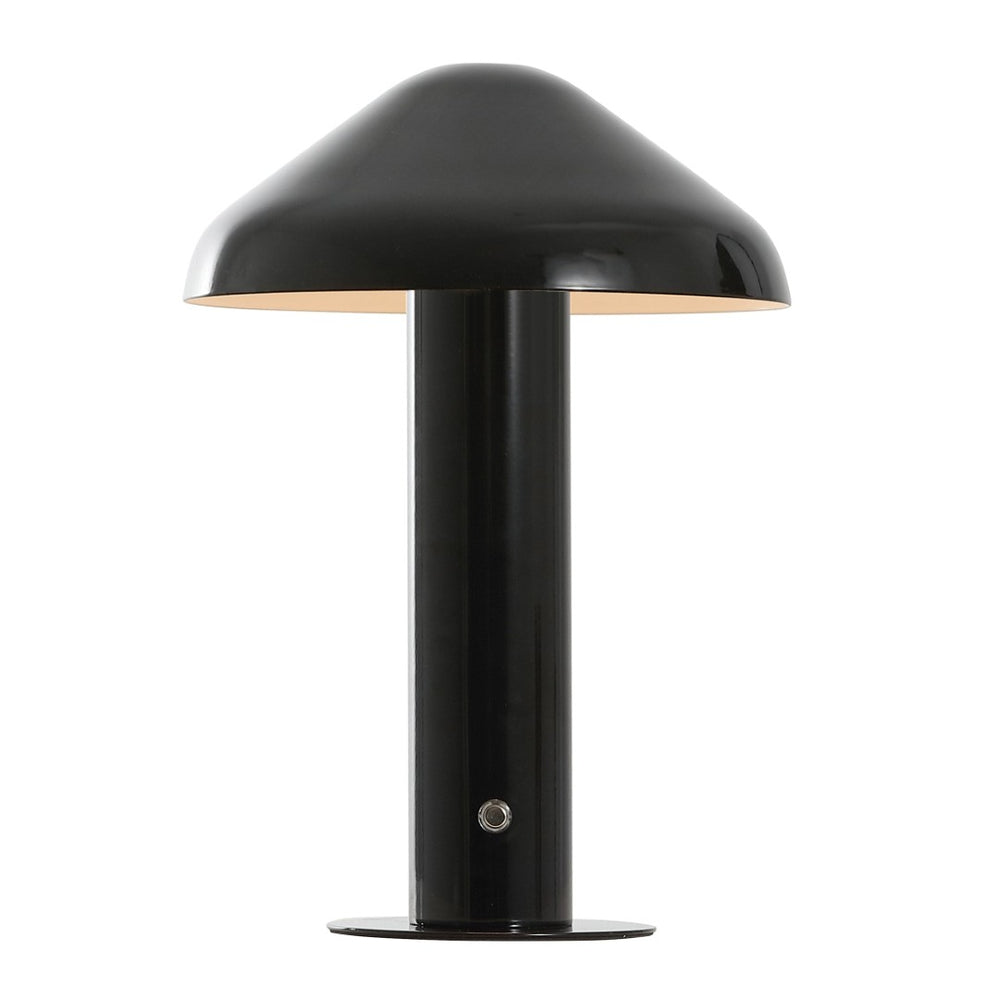 Safavieh JACE, 13-Inch Matte Black Metal Table Lamp - Sleek Minimalist Design for Modern Home Décor & Lighting TBL4614A