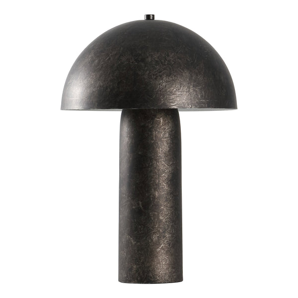 Safavieh Kenny, 21.25" Antique Black Resin And Metal Table Lamp — Sculpted Classic-Modern Bedside Light For Reading TBL4618A