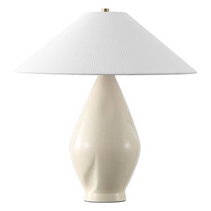 Safavieh Jianna, 21.5 Inch Beige Resin Table Lamp - Elegant Home Lighting For Cozy Ambiance & Style Beige Resin Body ,Fabric Shade Tbl4659a