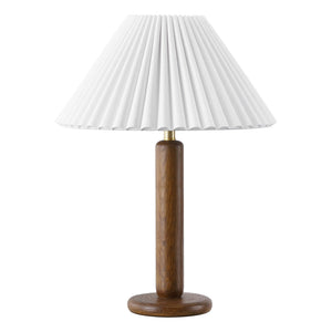 Safavieh Chlo, 20.25" Resin Table Lamp In Dark Brown With Fabric Shade — Sculptural Ambient Light For Rooms TBL4676A