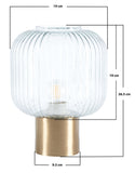 Safavieh Kaori Table Lamp Clear TBL7013A