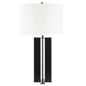 Safavieh VANYA, 28-Inch Stylish Steel Table Lamp for Modern Elegance, Durable Design & Versatile Lighting Black TBL7024B