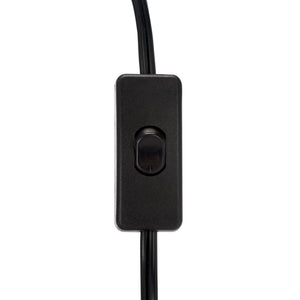 Safavieh Tali, 22-inch Black Metal Table Lamp - Sleek Design, Warm Glow, Perfect For Modern Home Decor Black Metal Body ,Fabric  Shade Tbl7026a