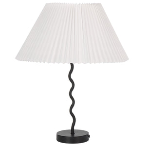 Safavieh Tali, 22-inch Black Metal Table Lamp - Sleek Design, Warm Glow, Perfect For Modern Home Decor Black Metal Body ,Fabric  Shade Tbl7026a