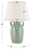 Safavieh Lavan Table Lamp Avocado TBL9009A