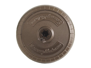 Lexington Tommy Bahama Outdoor Umbrella Base For Tommy Bahama Umbrella - Enhance Your Outdoor Living With Stability & Style! Dark Brown Wood 3100-35cub