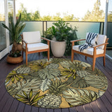 Dalyn Rugs Tropics TC11 Machine Made 100% Polyester Coastal Rug Clay 8' x 8' TC11CL8RO