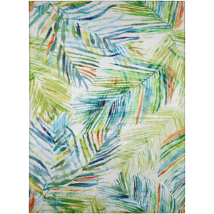 Dalyn Rugs Tropics TC4 Machine Made 100% Polyester Coastal Rug Meadow 9' x 12' TC4MD9X12