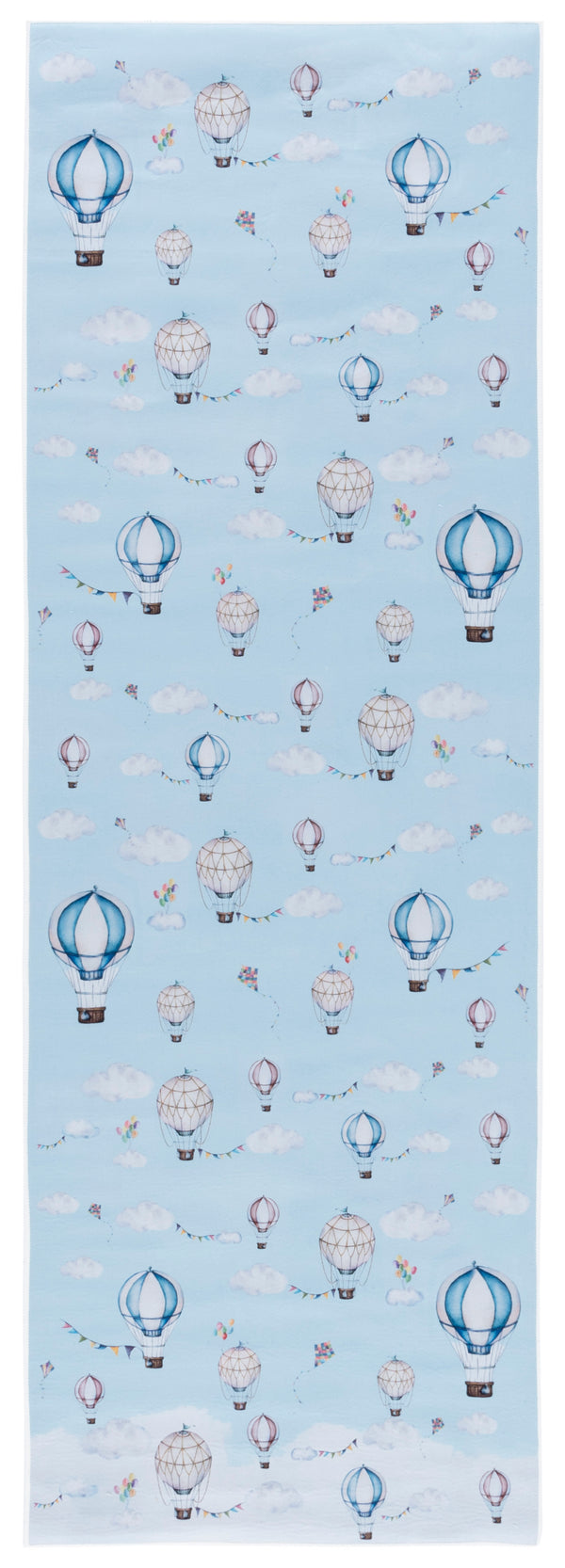 Safavieh Tacoma Kids Area Rug – Stylish, Durable, And Washable Design For Playful Home Decor And Comfort Ivory ,Blue Polyester Pile Tck159a-4