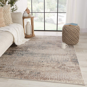 Jaipur Living Vibe by Jaipur Living Tolsten Mosaic Lattice Area Rug High-low Pile Room Floor 10'X14' RUG150194